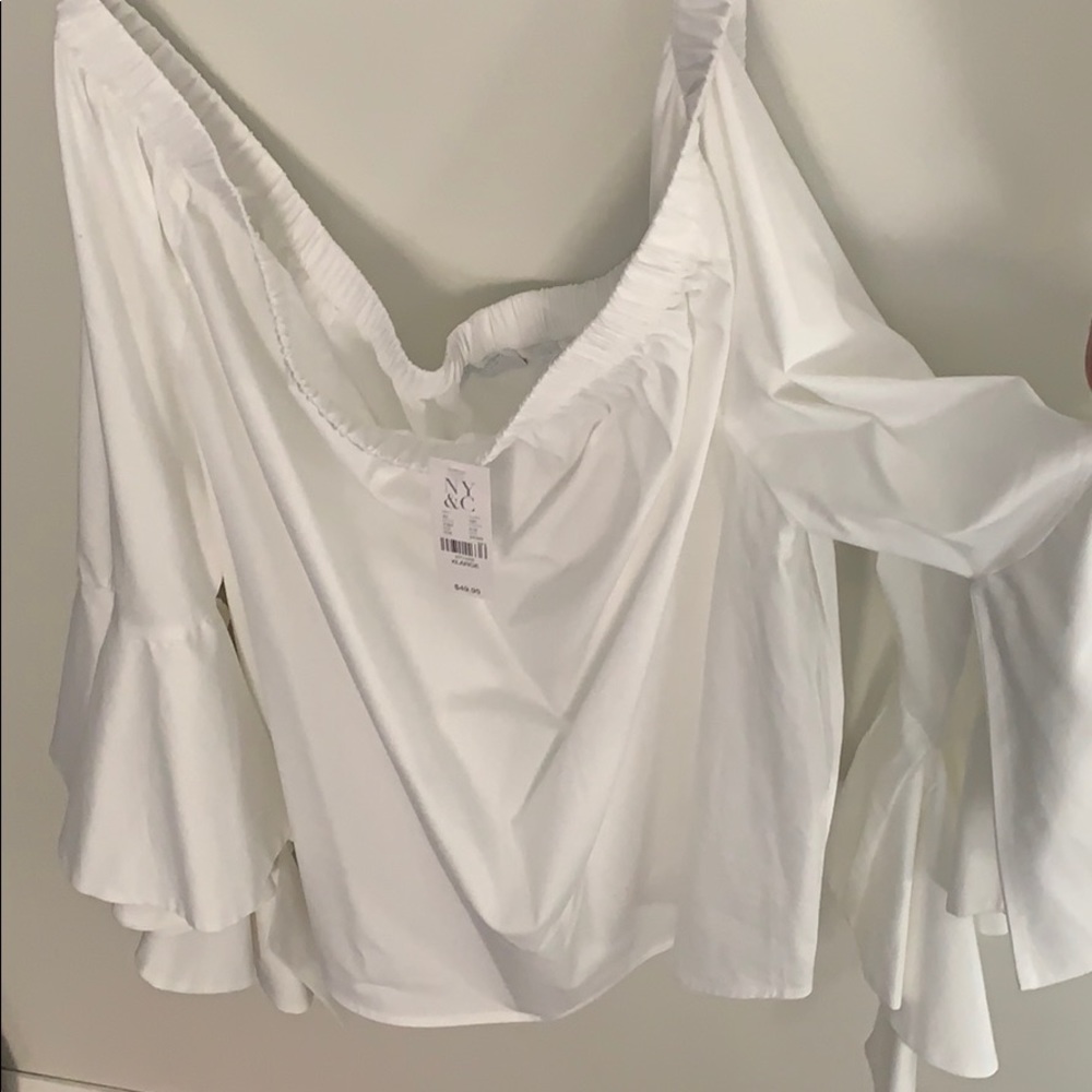 Off the shoulder blouse